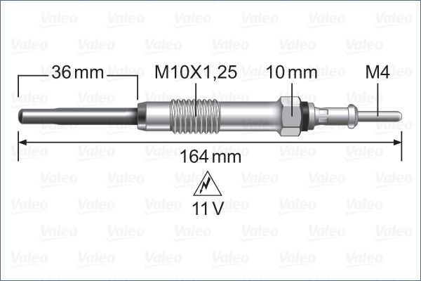 VALEO 345239 Glow Plug