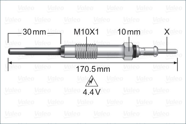 VALEO 345247 Glow Plug