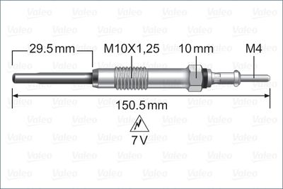 Glow Plug VALEO 345261