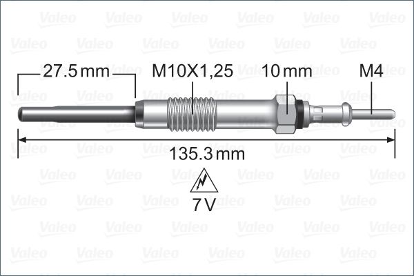 VALEO 345262 Glow Plug