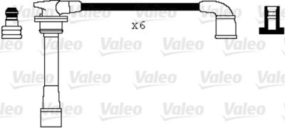 Ignition Cable Kit VALEO 346003