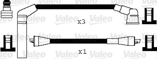VALEO 346014 Ignition Cable Kit