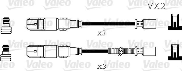 VALEO 346071 Ignition Cable Kit