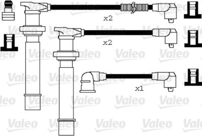 Ignition Cable Kit VALEO 346077