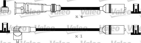 VALEO 346124 Ignition Cable Kit