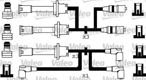 VALEO 346214 Ignition Cable Kit