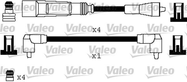 VALEO 346333 Ignition Cable Kit