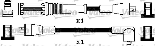 VALEO 346458 Ignition Cable Kit