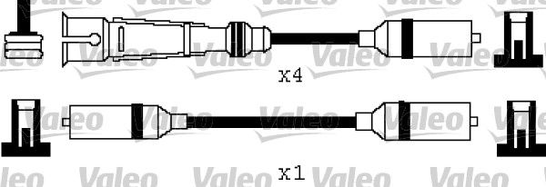 VALEO 346464 Ignition Cable Kit