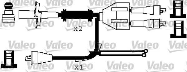 VALEO 346519 Ignition Cable Kit