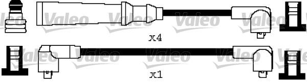 VALEO 346593 Ignition Cable Kit