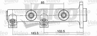 Brake Master Cylinder VALEO 350471