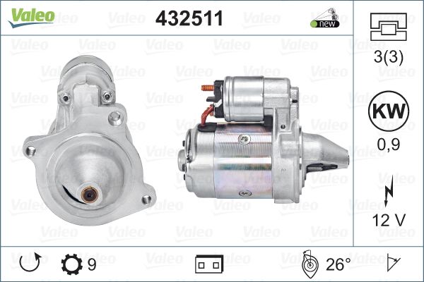 VALEO 432511 Starter