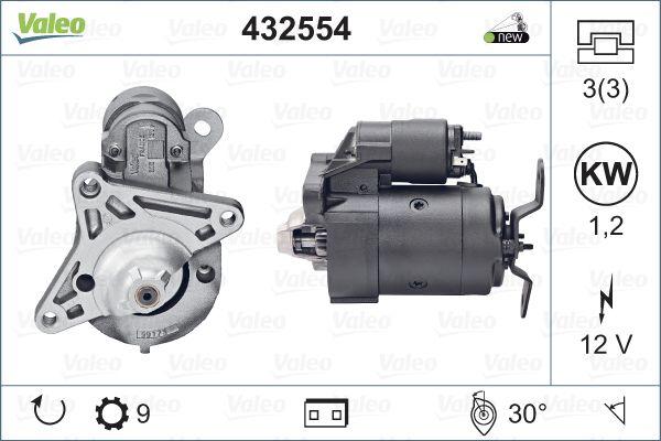 VALEO 432554 Starter