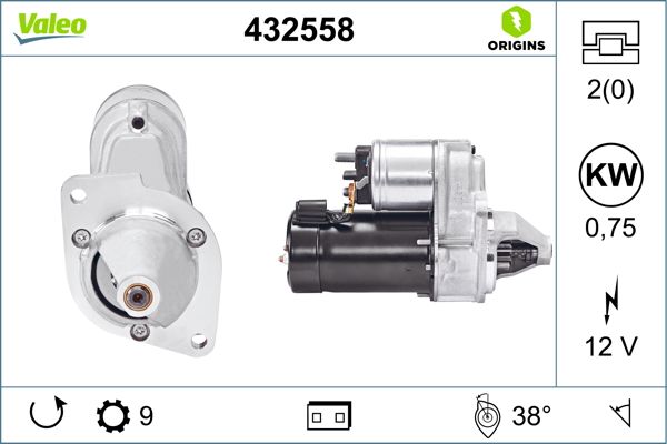 VALEO 432558 Starter