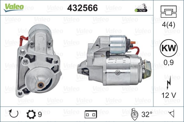 VALEO 432566 Starter