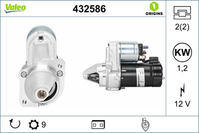 Starter VALEO 432586