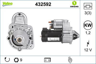 Starter VALEO 432592