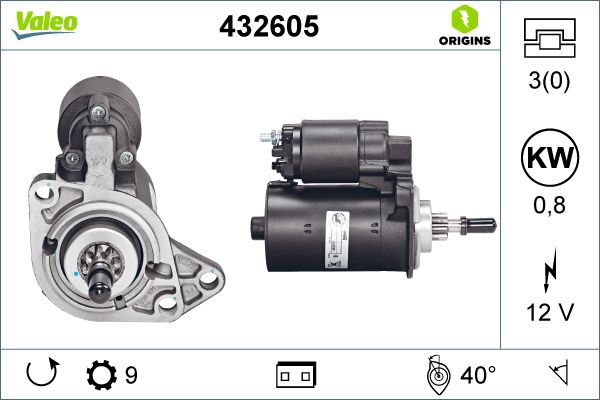 VALEO 432605 Starter