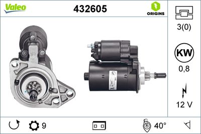 Starter VALEO 432605