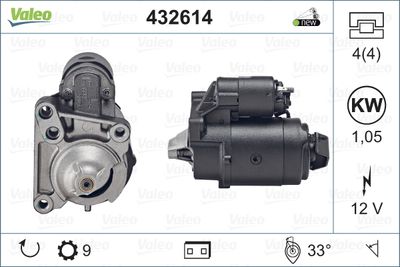 Starter VALEO 432614