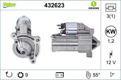 Starter VALEO 432623