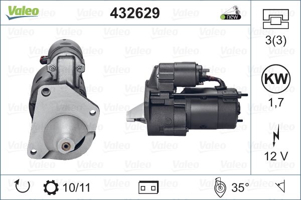 VALEO 432629 Starter