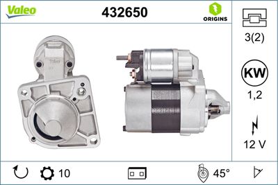Starter VALEO 432650