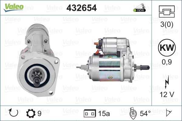 VALEO 432654 Starter