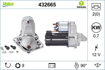 Starter VALEO 432665