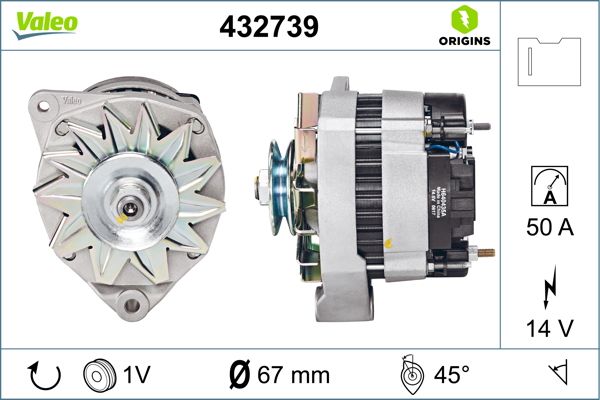 VALEO 432739 Alternator