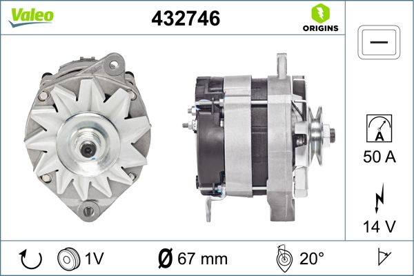 VALEO 432746 Alternator
