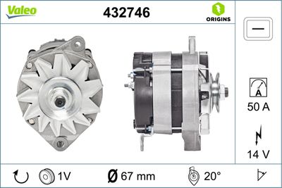 Alternator VALEO 432746