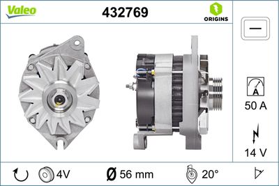Alternator VALEO 432769