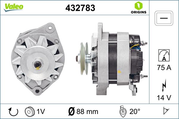 VALEO 432783 Alternator