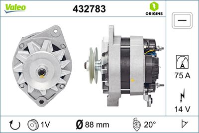 Alternator VALEO 432783