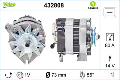 Alternator VALEO 432808