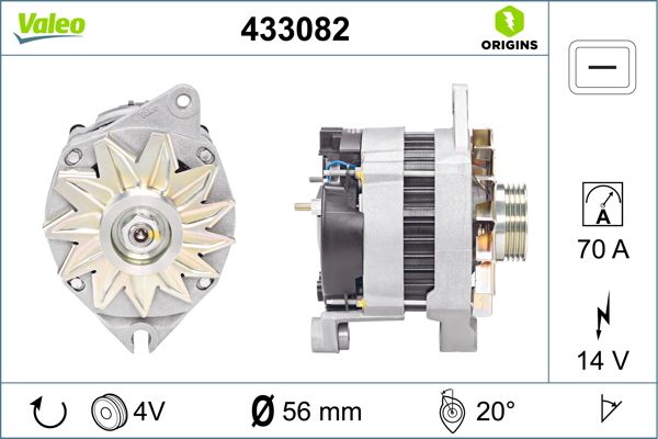 VALEO 433082 Alternator