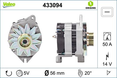 Alternator VALEO 433094