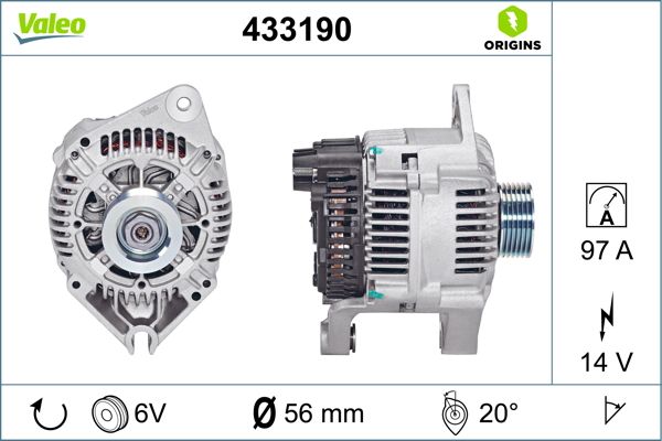 VALEO 433190 Alternator