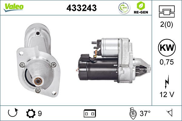 VALEO 433243 Starter