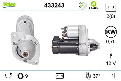 Starter VALEO 433243