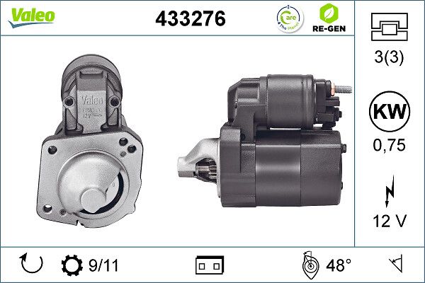 VALEO 433276 Starter