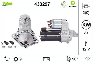 Starter VALEO 433297