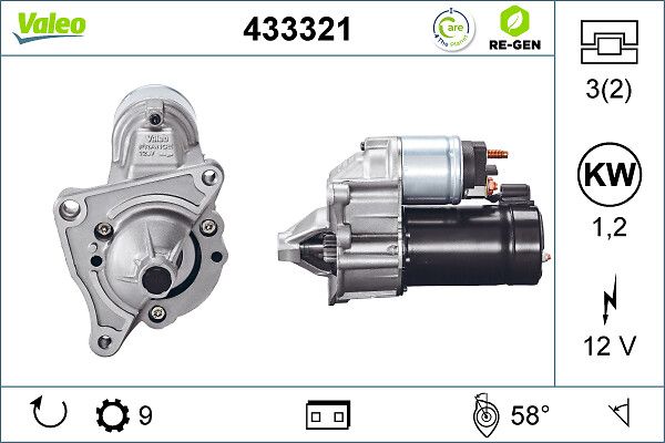 VALEO 433321 Starter