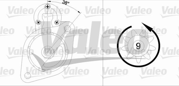 VALEO 433334 Starter