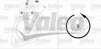 Starter VALEO 433334