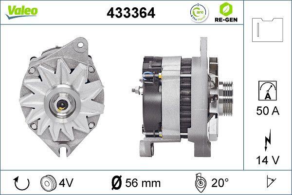 VALEO 433364 Alternator