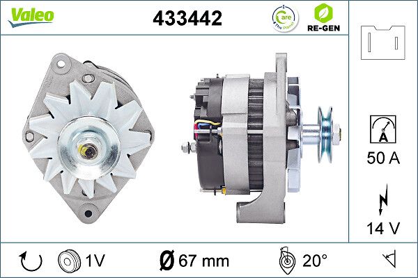 VALEO 433442 Alternator