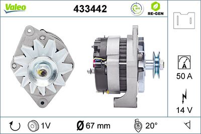 Alternator VALEO 433442